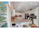 Bright kitchen with granite counters, stainless steel appliances and large window at 11003 Pale Hickory Ln, Charlotte, NC 28215