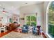 Cozy living area with large windows, comfortable seating, and natural light at 11003 Pale Hickory Ln, Charlotte, NC 28215