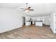 Charming kitchen featuring white cabinets, stainless steel appliances and a kitchen island at 1235 E Poplar St, Conover, NC 28613