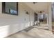 Inviting front porch with seating, a ceiling fan, and ample space to relax at 13625 Buster Rd, Stanfield, NC 28163