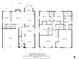 Detailed floor plan showcasing the layout of the home's two floors at 1857 Felts Pkwy, Fort Mill, SC 29715