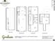 Detailed floor plan showcasing a 3 bed, 3.5 bath townhome layout with a 2-car tandem garage at 3003 Casting St # 12, Charlotte, NC 28206