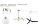Upgrade lighting options including pendants, chandeliers, and ceiling fans at 3003 Casting St # 12, Charlotte, NC 28206