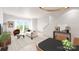 Bright living room with large windows, modern furnishings, and an open floor plan at 3003 Casting St # 12, Charlotte, NC 28206