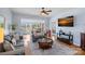 Comfortable living room with cozy seating, natural light, and stylish decor at 3100 Azalea Dr, Fort Mill, SC 29707