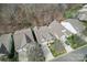 Aerial view of homes with mature trees and well-kept lawns at 3104 Streamhaven Dr, Indian Land, SC 29707