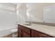 Single sink vanity bathroom with bath tub and shower combo at 3104 Streamhaven Dr, Indian Land, SC 29707