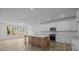 Bright kitchen with an island providing extra counter space and modern appliances for meal preparation at 4127 Walking Ridge Rd # 53, Charlotte, NC 28208