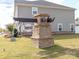 Stone monument sign for the Sagecroft community with landscaping at 426 Kenwood Vw, Indian Trail, NC 28079