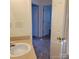 Bathroom featuring a single sink vanity with modern fixtures at 4612 Waterbell Ln, Waxhaw, NC 28173