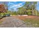 View of a property showing a new foundation and construction equipment ready for building, highlighting the site's development stage at 5005 County Home Rd, Conover, NC 28613