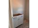 White bathroom cabinetry, offering a sleek and modern foundation for a functional and stylish bathroom at 713 Inwood Hill Dr # 96, Gastonia, NC 28056