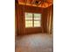 Framing of a bedroom with large window providing natural light, ready for customization at 713 Inwood Hill Dr # 96, Gastonia, NC 28056