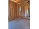 Interior view of framing for a home, showing the layout of rooms and electrical wiring at 713 Inwood Hill Dr # 96, Gastonia, NC 28056