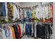 Large walk-in closet with ample shelving and hanging space for organized storage at 7172 Indigo Way, Denver, NC 28037