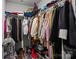 Walk-in closet with ample hanging space and storage for shoes and accessories at 7172 Indigo Way, Denver, NC 28037
