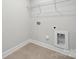 Laundry room with tile flooring and hookups at 9940 Manor Vista Trl, Kannapolis, NC 28027