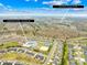 Aerial view of neighborhood amenities approximately 22 minute walk from the home at 10223 Kelso Ct, Charlotte, NC 28278