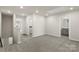 Spacious bonus room features neutral carpeting and abundant natural light at 104 Ciara Pl # B, Mooresville, NC 28117