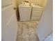 Functional laundry room with washer and dryer at 11148 Kanturk Ct, Charlotte, NC 28213