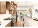 Bright kitchen featuring a large island and stainless steel appliances at 1119 N Myers St, Charlotte, NC 28206