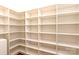 Large pantry with custom-built shelving for ample storage space at 1119 N Myers St, Charlotte, NC 28206