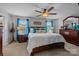Bedroom with a large window and beautiful lighting at 12545 Druids Glen Dr, Pineville, NC 28134