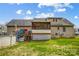 Expansive backyard featuring a spacious lawn, above-ground pool, and multi-level deck area at 1625 Saint Paul Church Rd, Salisbury, NC 28146