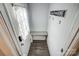 Bright entryway features painted walls, bench seating, and stylish accents for a welcoming entrance at 1625 Saint Paul Church Rd, Salisbury, NC 28146