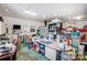Spacious and well-lit garage offers ample room for storage and creative projects at 1625 Saint Paul Church Rd, Salisbury, NC 28146