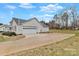 Spacious garage with an extended driveway and an abundance of parking space at 207 Silver Creek Ln, Shelby, NC 28152