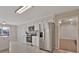 A bright kitchen features stainless steel appliances and lots of counter space and storage at 207 Silver Creek Ln, Shelby, NC 28152
