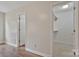 A large walk-in closet features shelving and hanging rods for plentiful storage at 207 Silver Creek Ln, Shelby, NC 28152