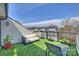 Cozy rooftop patio with comfortable seating and decorative potted plants at 208 Emerson Ave, Charlotte, NC 28204