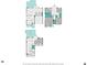 An overhead floor plan with the first and second floors, and the basement at 2251 Barrowcliffe Nw Dr, Concord, NC 28027