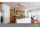 Bright, open kitchen area with stainless steel appliances, granite countertops and adjacent dining area at 4036 Sawmill Trace Dr, Charlotte, NC 28213