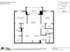 Detailed floorplan showcasing the layout of the home, including the primary bedroom, kitchen, living room, and balcony at 4620 Piedmont Row Dr # 605, Charlotte, NC 28210