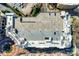 Bird's eye view of the upper levels of the parking deck, and surrounding buildings at 4620 Piedmont Row Dr # 605, Charlotte, NC 28210