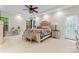 Bright and airy main bedroom with a ceiling fan, and neutral decor, featuring lots of space at 4858 Sagittarius Cir, Denver, NC 28037