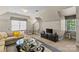 Well-lit bonus room offering versatile space for entertainment and relaxation, with a seating area and TV setup at 5114 Morrowick Rd, Charlotte, NC 28226