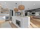 Spacious kitchen with a large island, stainless steel appliances, and open layout at 680 Ideal Way, Charlotte, NC 28203