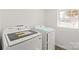 Laundry area complete with modern washer and dryer units at 809 E 23Rd Street St, Newton, NC 28658