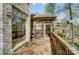 View of the exterior deck that wraps around the back of the house and leads to the screened-in porch at 928 Thorn Ridge Ln, Clover, SC 29710