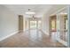A flex room with water views from the bay window and access to other parts of the house at 928 Thorn Ridge Ln, Clover, SC 29710