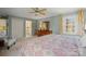 Comfortable main bedroom with a view and an ensuite bath at 101 Woodvale Cir, Lincolnton, NC 28092