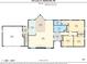 Detailed floor plan showing layout of the main floor at 123 Lucy Ln, Statesville, NC 28625