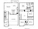 Detailed floorplan featuring the layout of the home and room dimensions at 1279 31St St, Conover, NC 28613