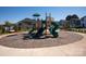 Community playground with slides, climbing structures, and seating for relaxation and enjoyment at 1329 31St Ne St, Conover, NC 28613