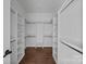 Spacious walk-in closet features custom shelving and ample storage for an organized wardrobe and neat display at 1695 Agner Rd, Salisbury, NC 28146