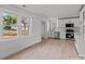 Bright open space featuring a newly renovated kitchen with light wood flooring at 2418 Acapulco Dr, Gastonia, NC 28054